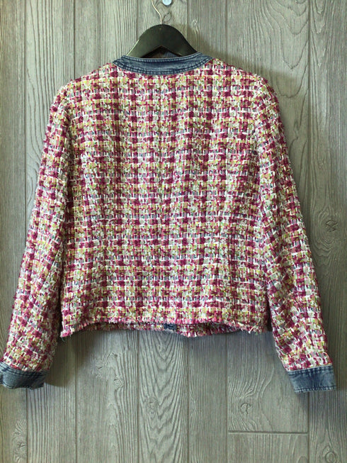 Ecru Tweed Jacket Size Small